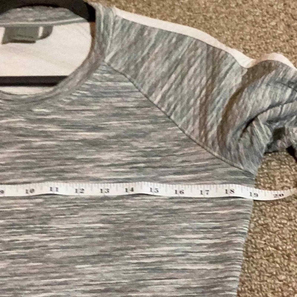 Athleta gray and white crew neck sweatshirt. Size small. - Picture 10 of 12